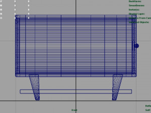 50s style table 3D Model