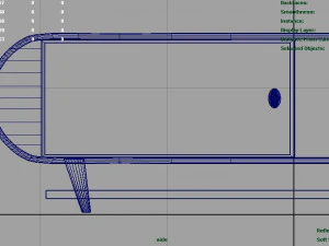 mesa estilo anos 50 Modelo 3D