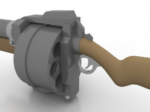 toygredanelauncher 3D Model