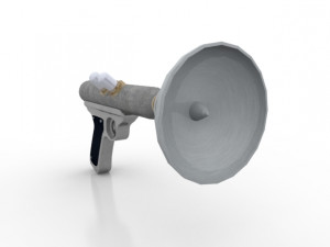 space pistols collection 3D Модель