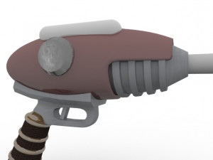 space pistols collection 3D Модель