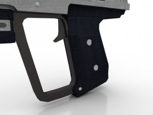 space pistols collection 3D Модель
