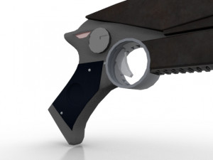 space pistols collection 3D Модель