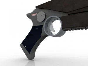 space pistols collection 3D Model