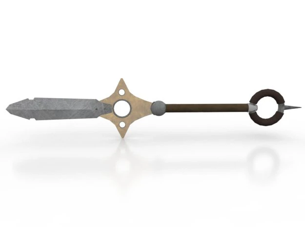 kral mızrak 3D Model .c4d .max .obj .3ds .fbx .stl .blend 