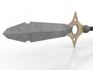 kral mızrak 3D Model