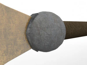 kral mızrak 3D Model