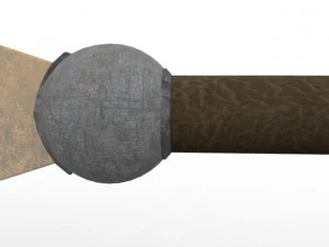 kral mızrak 3D Model