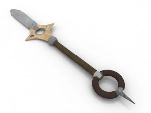 kral mızrak 3D Model