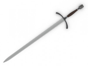 magic sword 3D Model