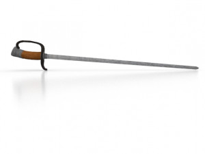 simple sword 3D Model