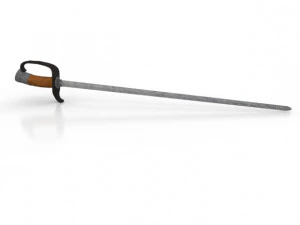 simple sword 3D Model