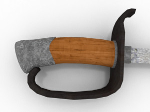 simple sword 3D Model