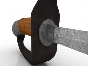 simple sword 3D Model