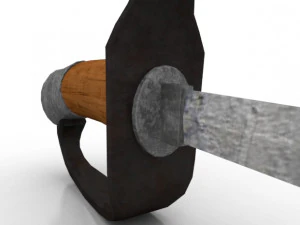 simple sword 3D Model