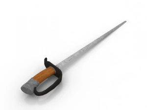 simple sword 3D Model