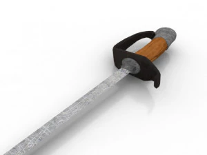 simple sword 3D Model