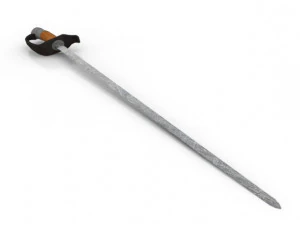 simple sword 3D Model