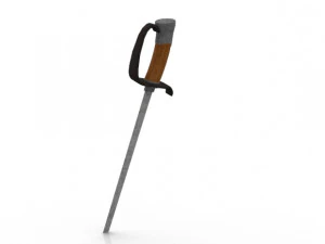 simple sword 3D Model