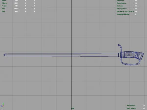 simple sword 3D Model
