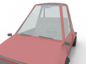cartoon car 3D Model