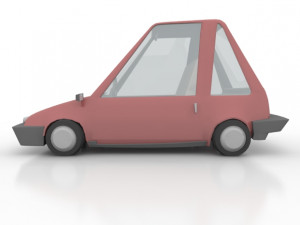 cartoon car 3D Модель