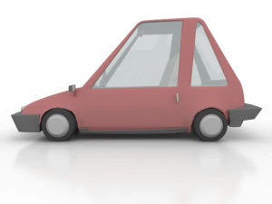 cartoon car 3D Model