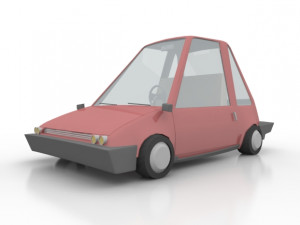 cartoon car 3D Model