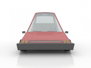cartoon car 3D Модель