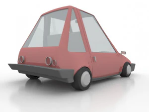 cartoon car 3D Model