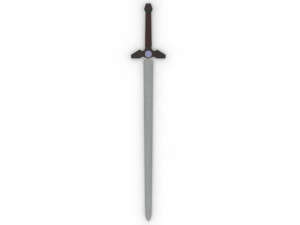 long sword 3D Model