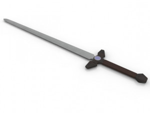 long sword 3D Модель