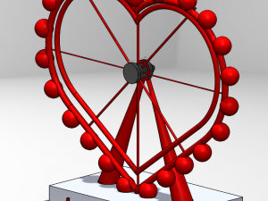 not london eye but london heart 3D Print Model