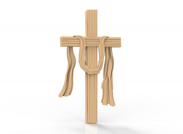 cross 3d relief for vectric and artcam applications 3D Model .c4d .max .obj .3ds .fbx .stl .blend 