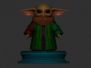 baby yoda 3D Модель