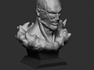 colossal titan 3Dモデル