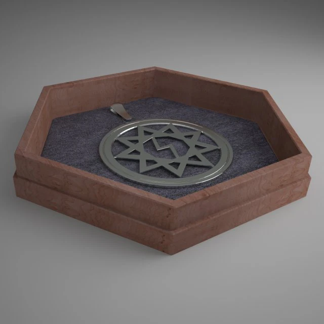 амулет 3D Модель .c4d .max .obj .3ds .fbx .stl .blend 