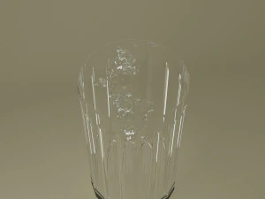 glass and water drop 3D Model