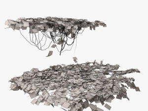 плющ 3D Модель