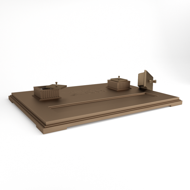 writing set 3D Model .c4d .max .obj .3ds .fbx .stl .blend 