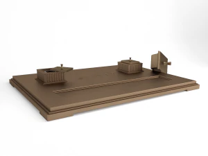 письменный набор 3D Модель