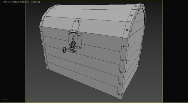 chestlowpoly 3D Model .c4d .max .obj .3ds .fbx .stl .blend 