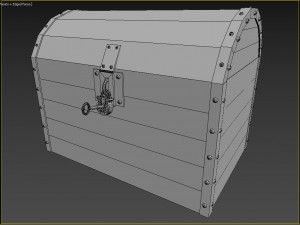 chestlowpoly 3D 모델