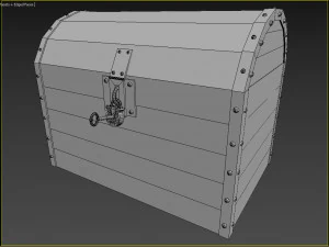 peito baixo Modelo 3D