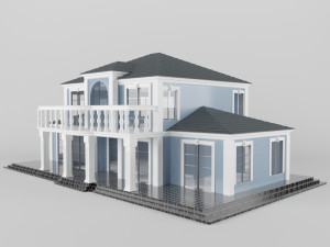 villa01 3D मॉडल