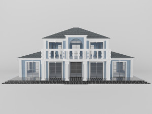 villa01 3D मॉडल