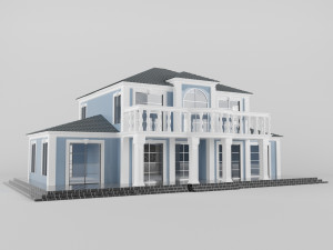 villa01 3D मॉडल