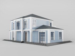 villa01 3D मॉडल