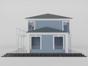 villa01 3D मॉडल