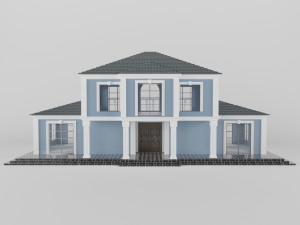 villa01 3D मॉडल
